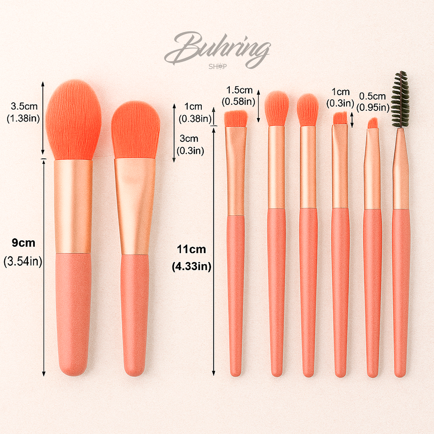 Brochas de maquillaje