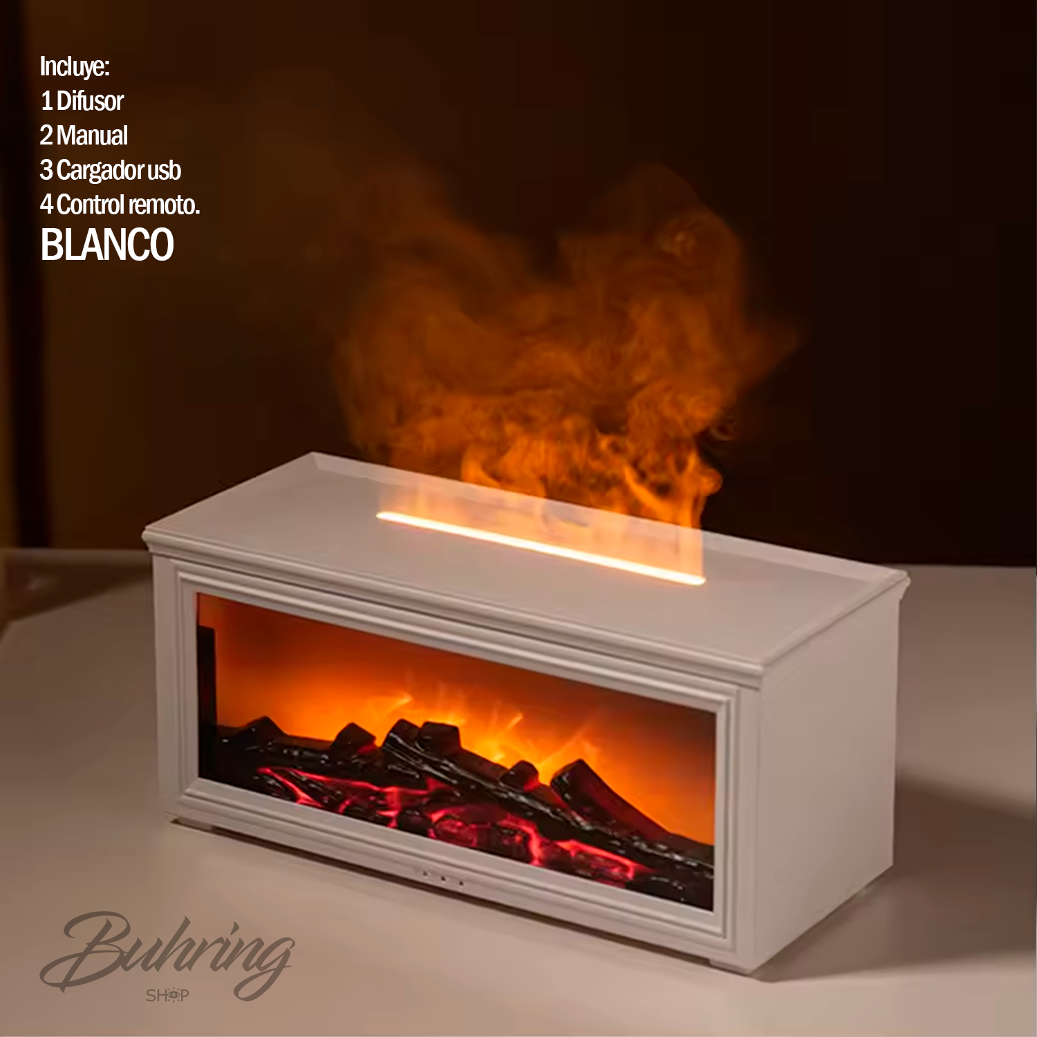 Humificador tipo chimenea