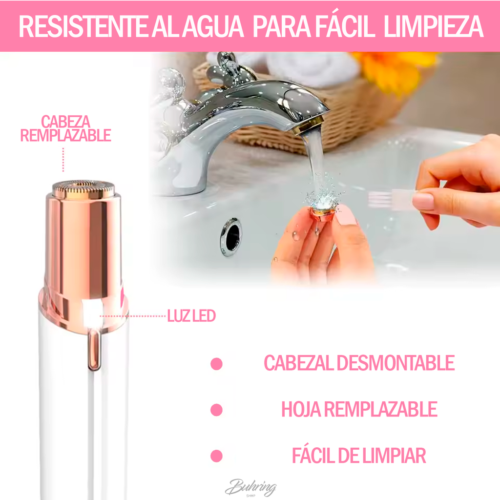 Depilador facial tipo labial